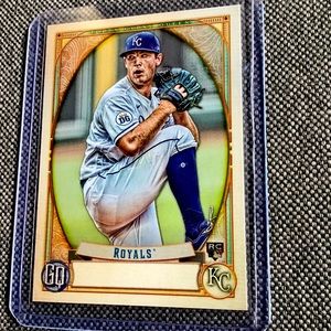 Khris Bubic Topps 2021 Rookie ERROR card 2021 Topps Gypsy